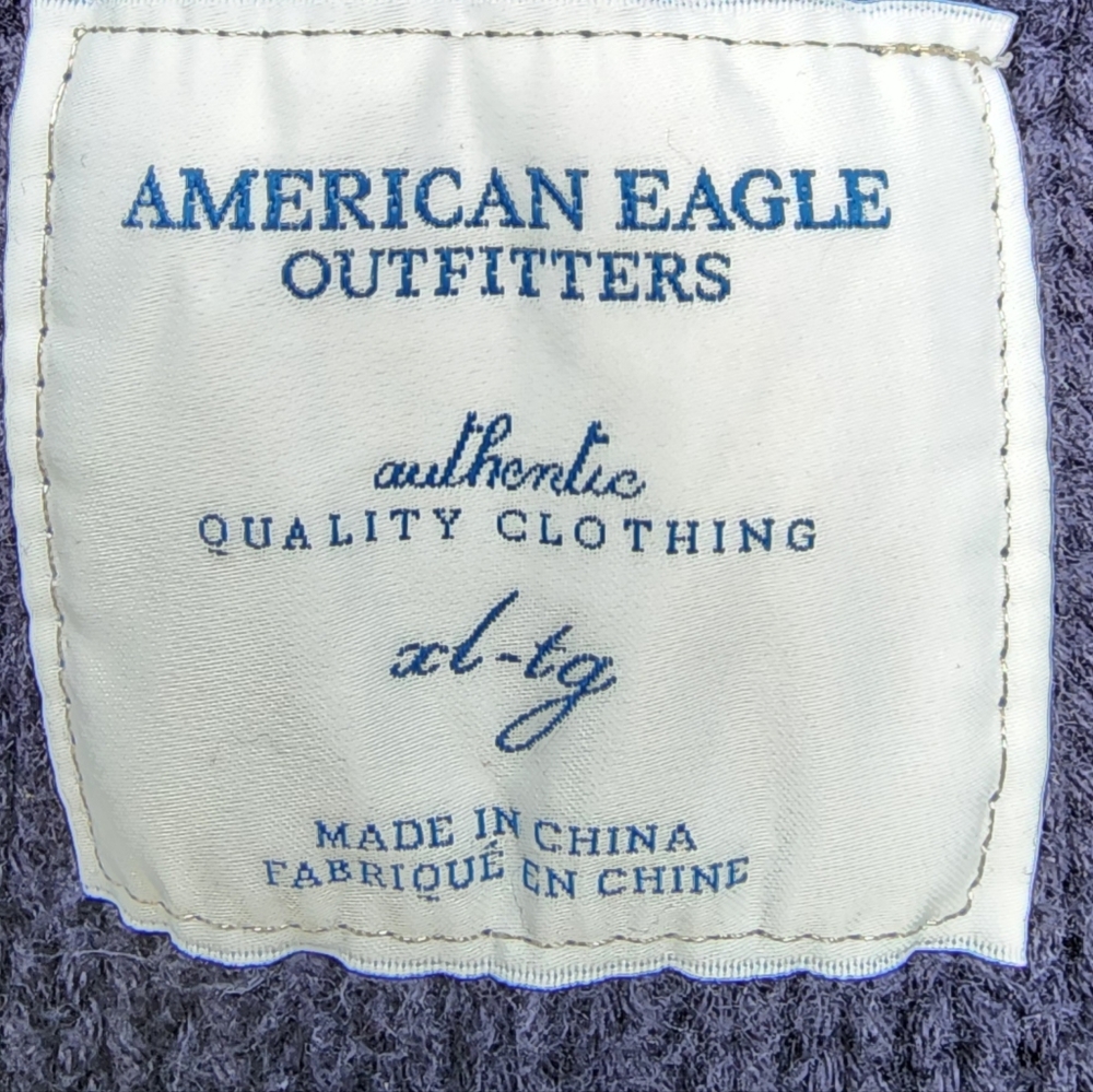 XL AE navy sweater/jacket - Picture 15 of 16